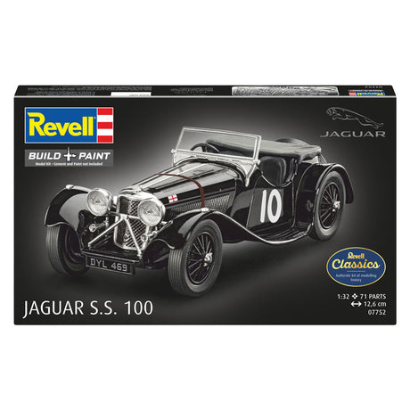 Revell Modellbausatz Jaguar SS 100 1:32 - 71-tlg.