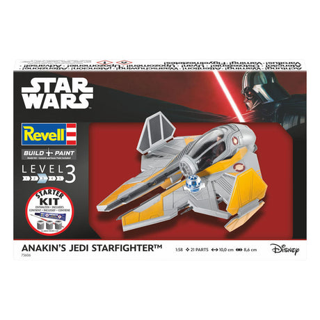 Revell modelbouwpakket starter kit anakin's starfighter 1:58 - 21dlg.