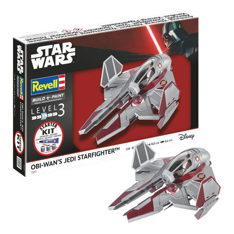 Revell modelbouwpakket starter kit obi-wan's starfighter 1:58 - 21dlg.