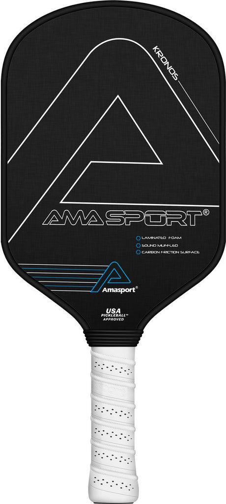 Ama Sport Pickleball-Paddel PA016 blau – Carbon-Paddel – Leistungssteuerung –