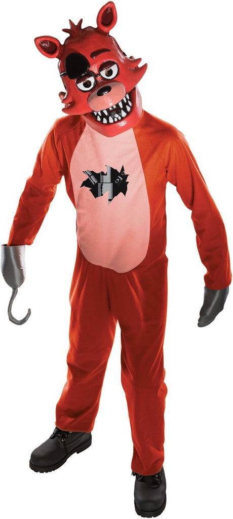 Rubine – Horrorfilme-Kostüm – Foxy-Kostüm für Kinder – Orange, Braun – Größe 116 – Halloween – Fasching