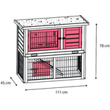 Flamingo flamingo coniglio loft loft urbano 111x45x78 cm