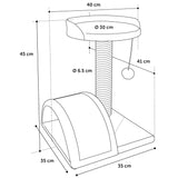 Flamingo Flamingo Cat Scraping Post Charlton 40x41x45 cm Graye