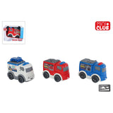 Mini Club Rettungsfahrzeug Freilauf 8cm
