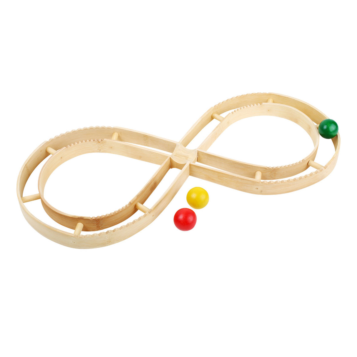 Small foot motor skills bamboo eight