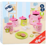 Small Foot - Teeservice aus Holz, 17-teilig.