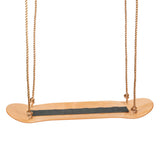 Small foot wooden skateboard swing