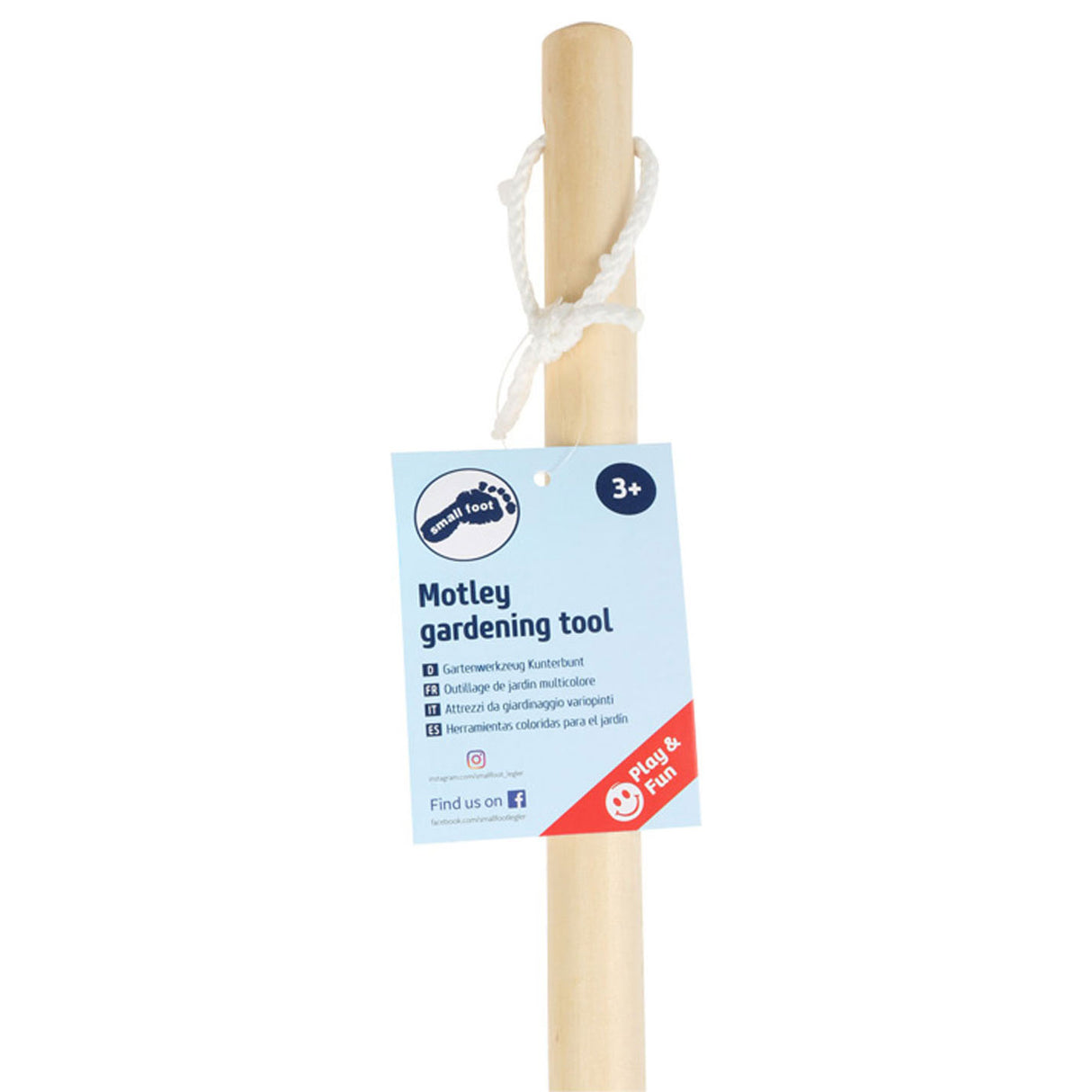 Kleiner Fuß - Holzkindergartenwerkzeuge, 4dlg.