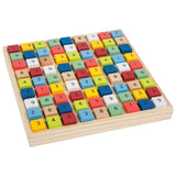 Kleiner Fuß - hölzerne Sudoku -Spielfarbe, 82dlg.