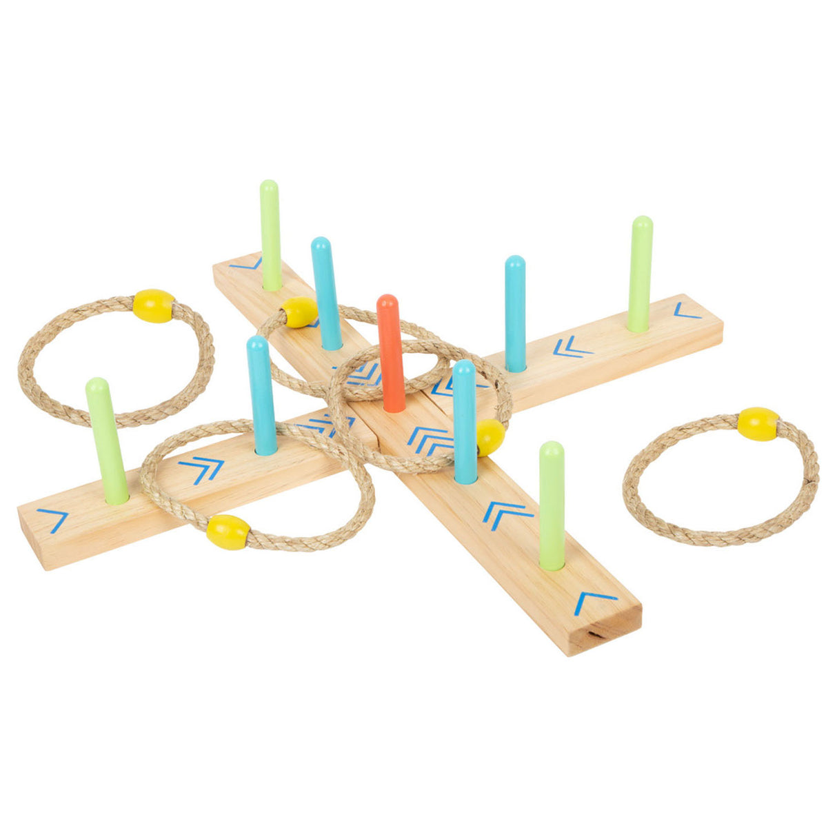 Small Foot Wooden Ringswerp Game Active