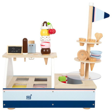 Small Foot - Eisstand aus Holz, 21-tlg.