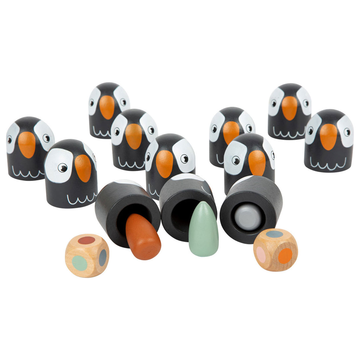 Piccolo Memo Wooden Game Pinguin, 26dlg.