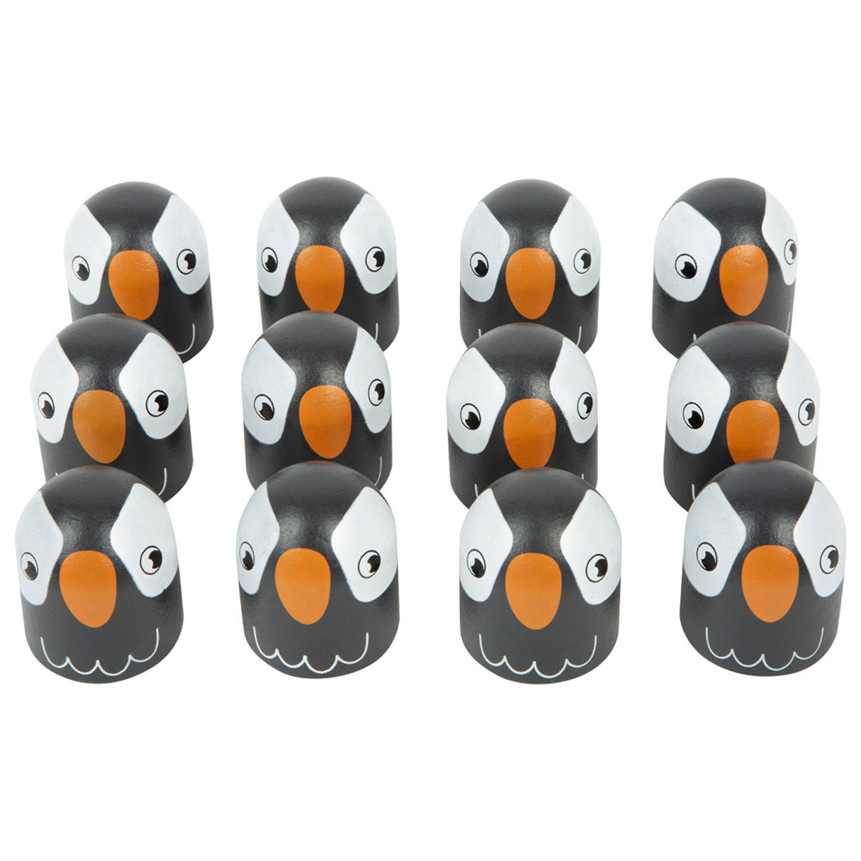 Kleiner Fuß - Holzmemospel Pinguin, 26dlg.