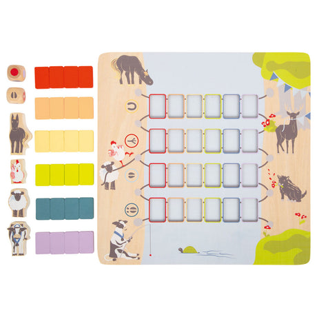 Small Foot - Holzspielbrücke über Tiere