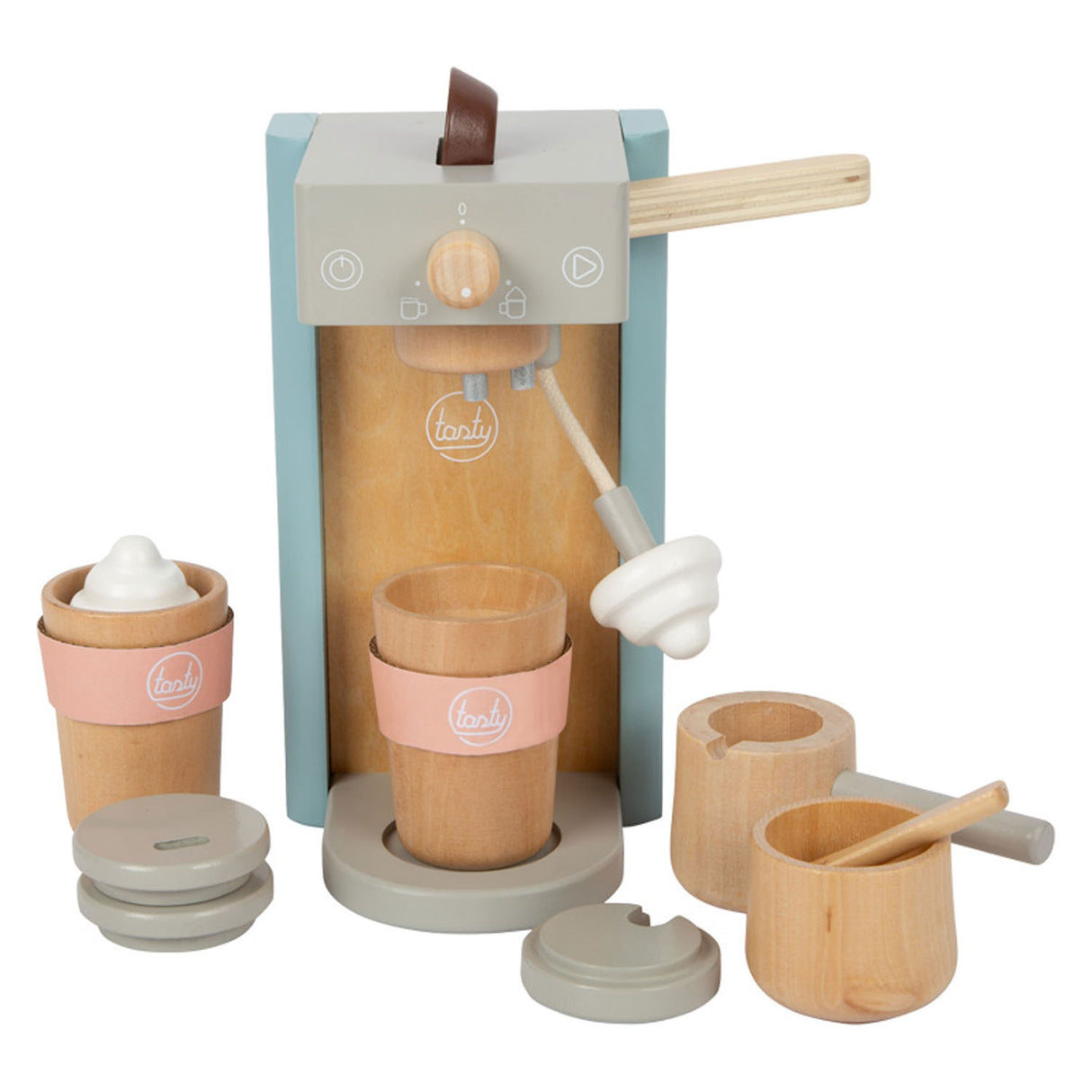 Kleiner Fußspielzeug -Baristaset lecker