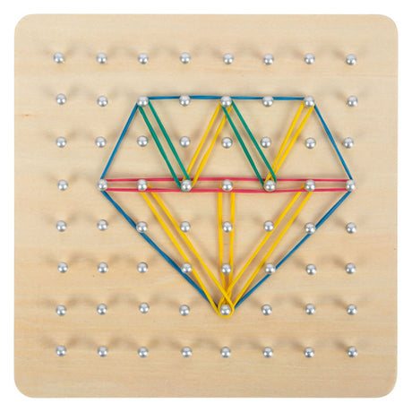 Small Foot - Geoboard-Set aus Holz