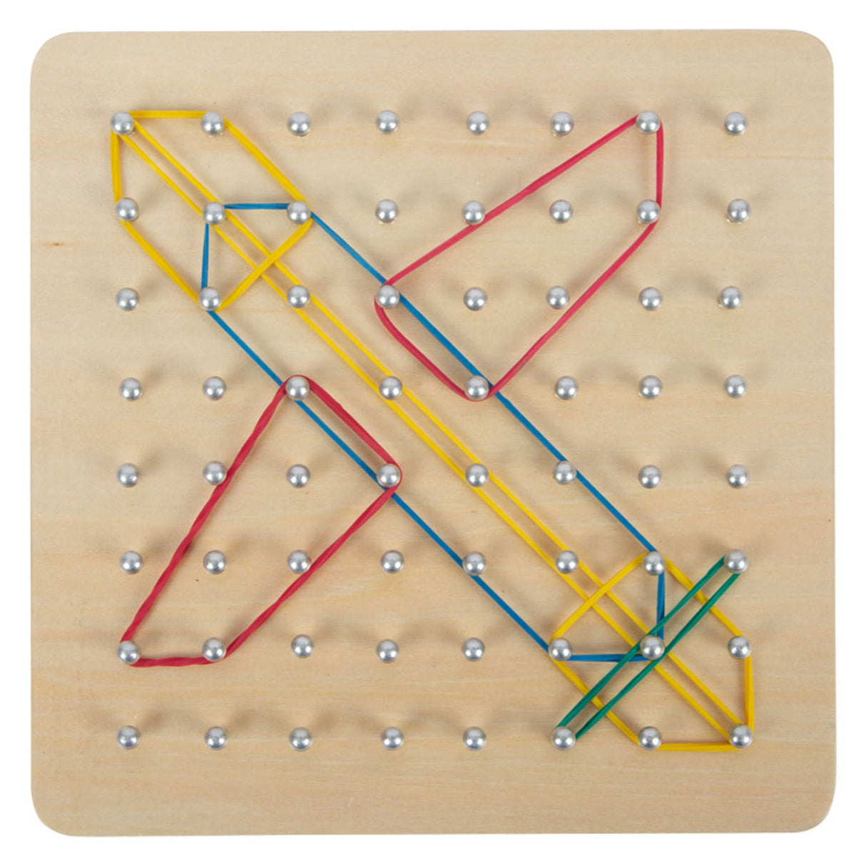 Small Foot - Geoboard-Set aus Holz