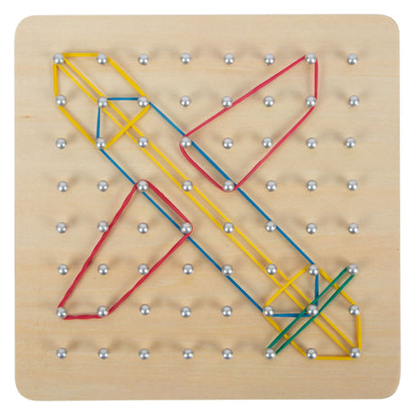 Small Foot - Geoboard-Set aus Holz