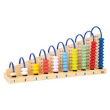 Kleng Fouss Holz Abacus