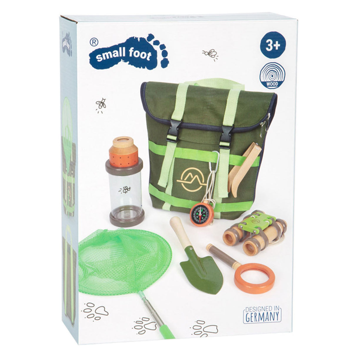 Small Foot Explorer's Backpack Discover with discovery set