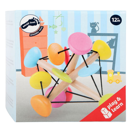 Small foot - wooden bars with elastic motor control