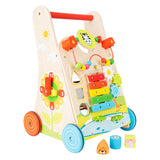 Small Foot – farbenfroher Lauflernwagen aus Holz