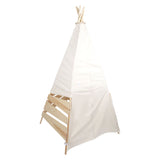 Kleiner Fuß - Holz Tipi Zelt im Freien