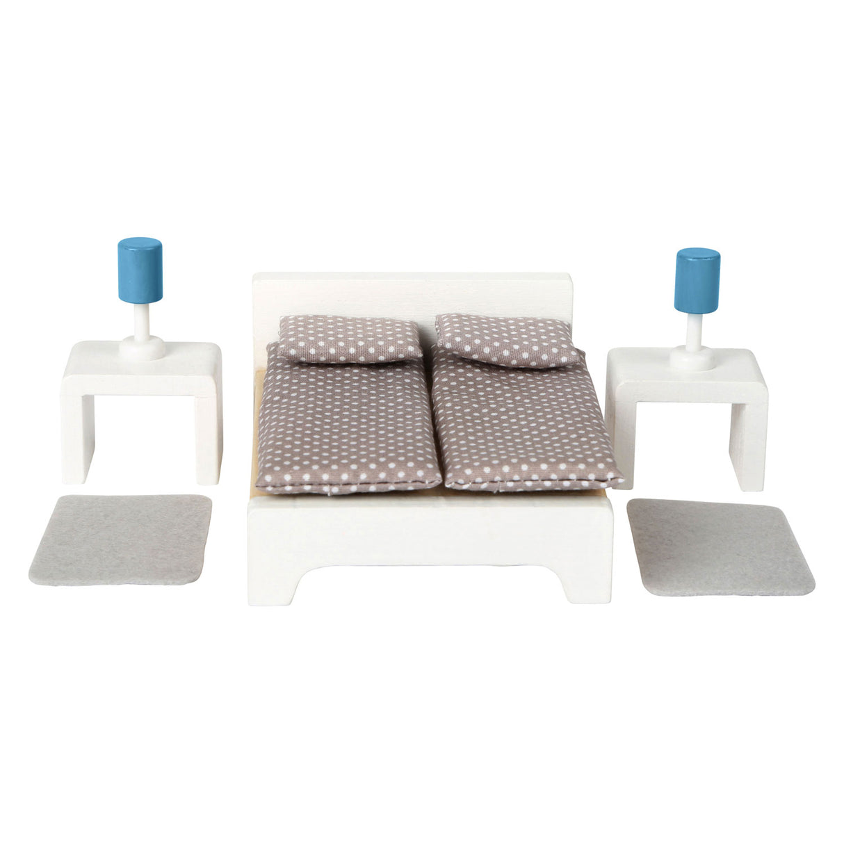Small Foot - Puppenhausmöbel-Komplettset aus Holz, 28-teilig.