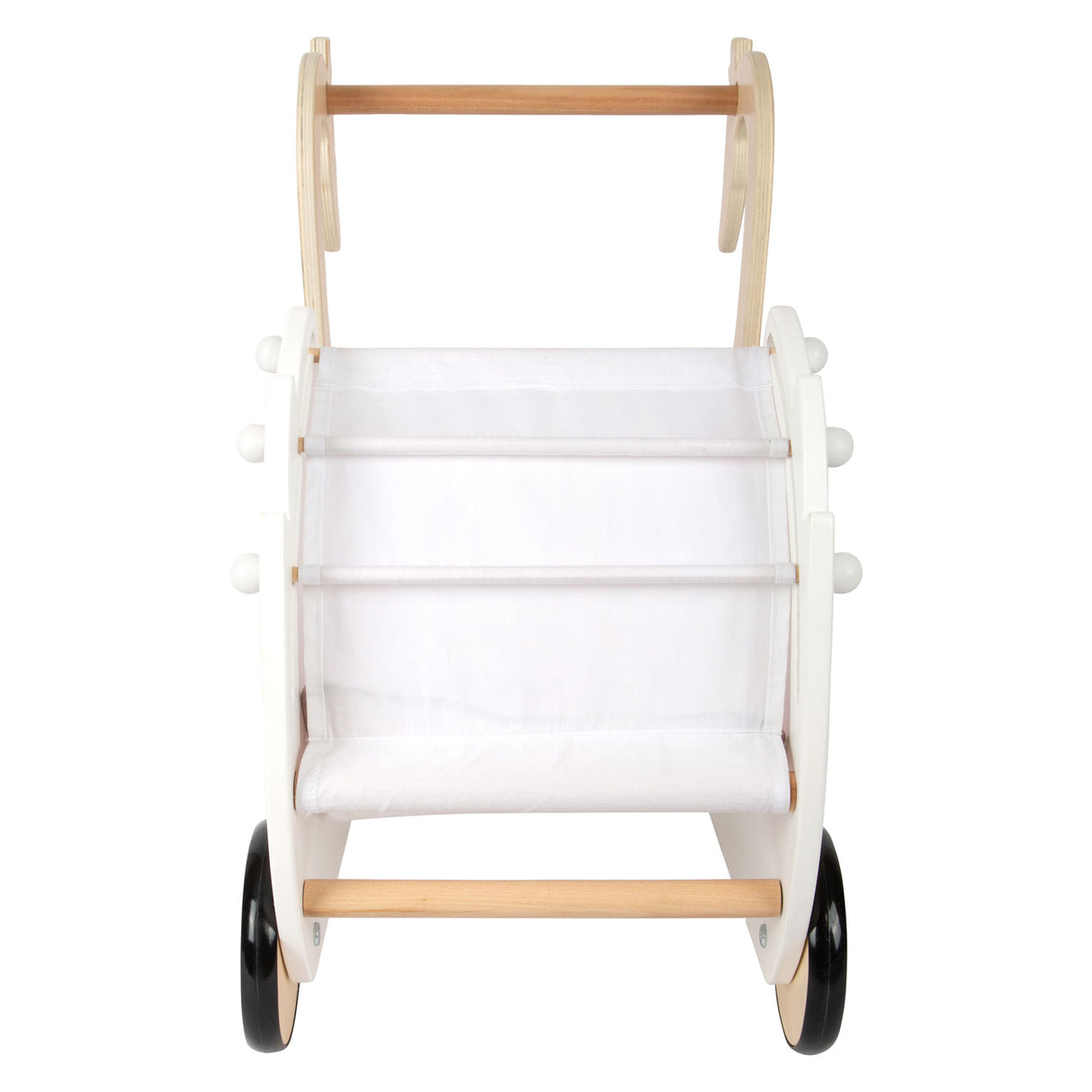 Small Foot - Schwanen-Puppenwagen aus Holz