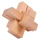 Kleiner Fuß - Holzhirnrätsel, 4 -Set von 4