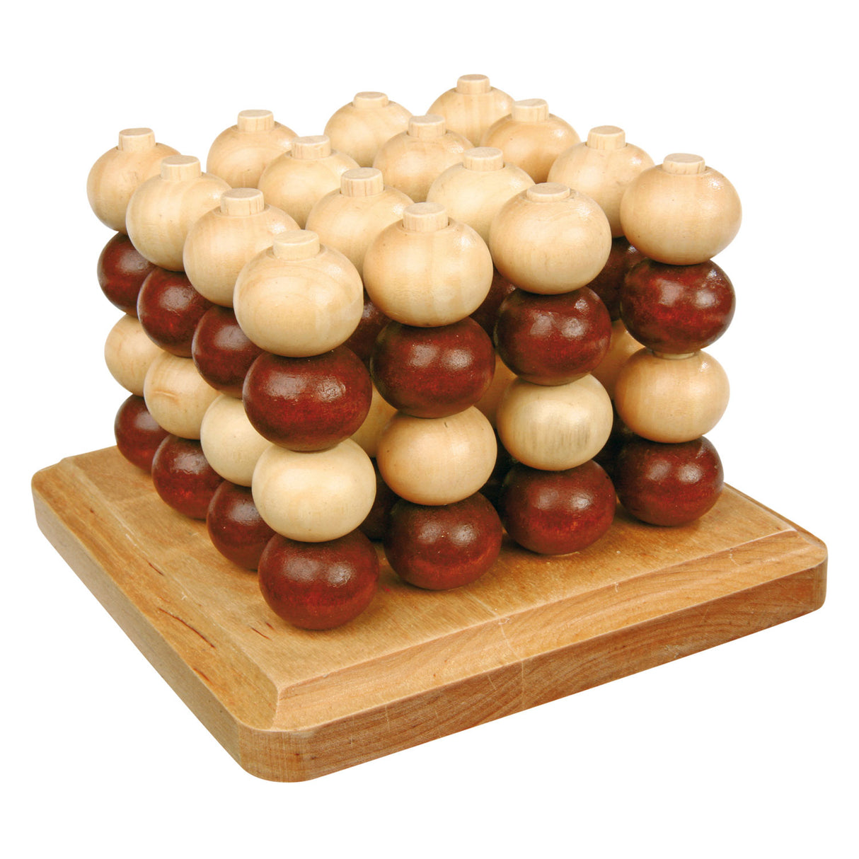 Kleiner Fuß foor n einer Reihe 3D -Holzstrategiespiel