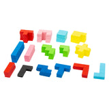 Small foot wooden puzzle geometric shapes