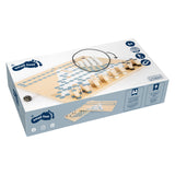 Small Foot - Barrikade und Halma Holzbrettspiel 2in1