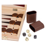 Liten fots sjakk og backgammon