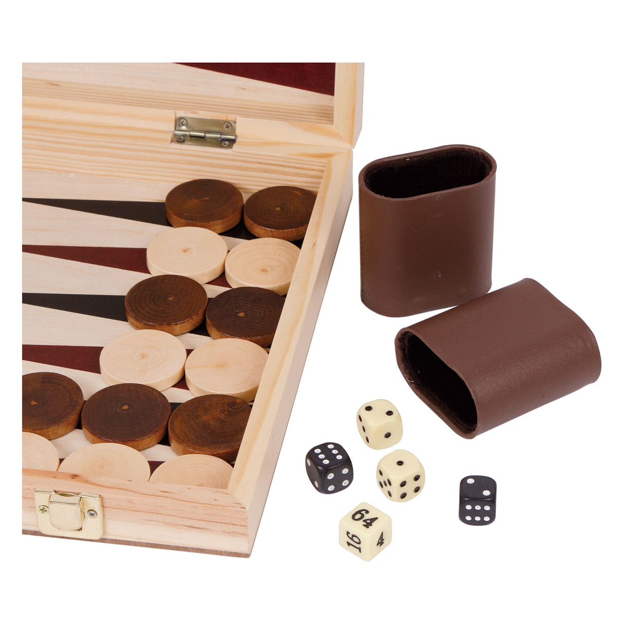 Small Foot - Holzschach und Backgammon