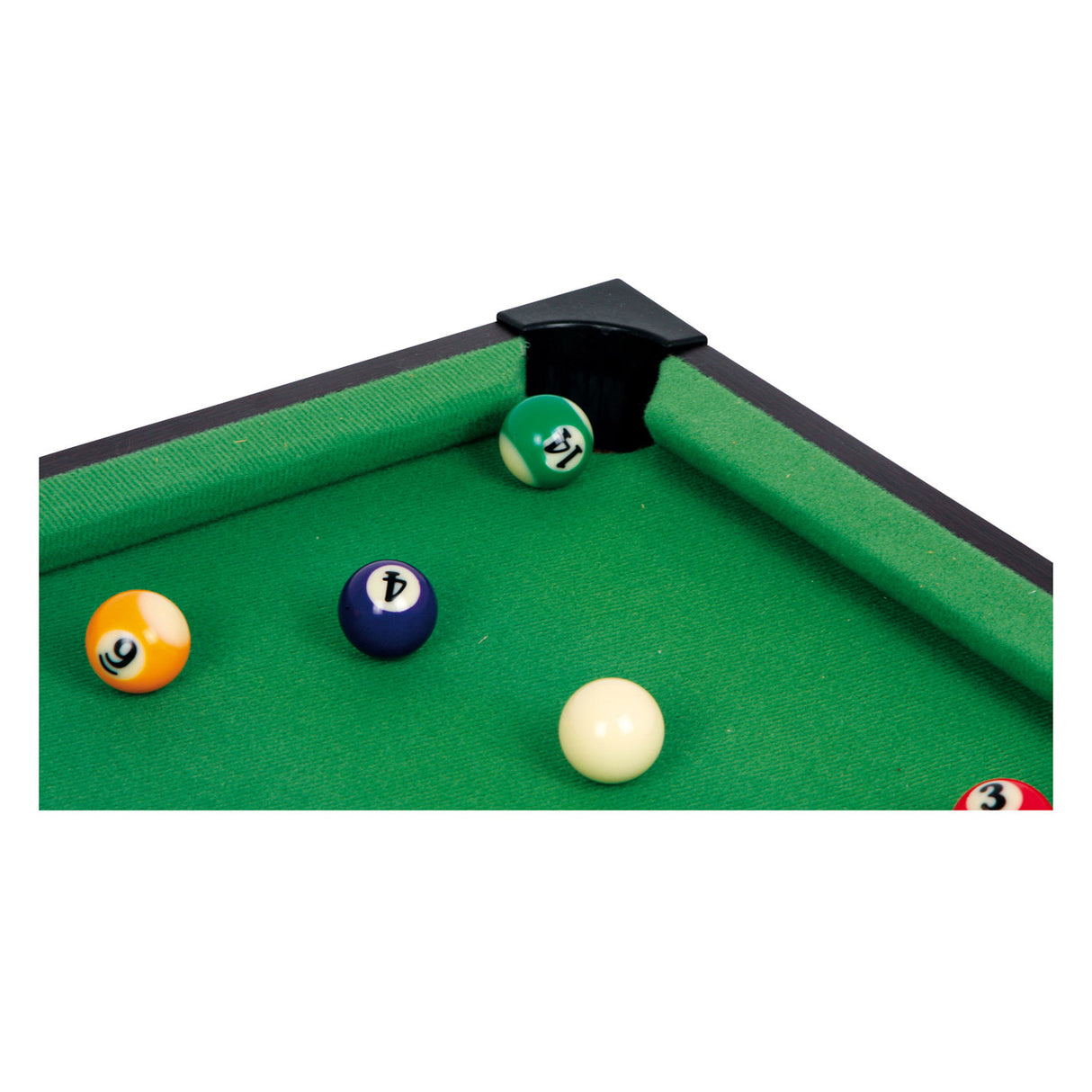 Kleng Fouss Holz Dësch Billiards Maxi