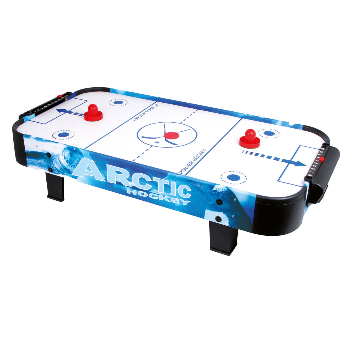 Kleng Fouss Tabell Airhockey Dësch Arktis