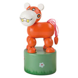 Small Foot - Holzdruckfigur Wildtiere, 6er-Set