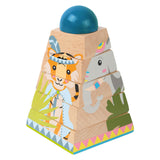 Small Foot Houten Stapeltoren Jungle, 6dlg.