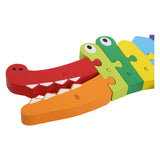 Small Foot - ABC-Krokodil-Puzzle aus Holz, 26 Teile.