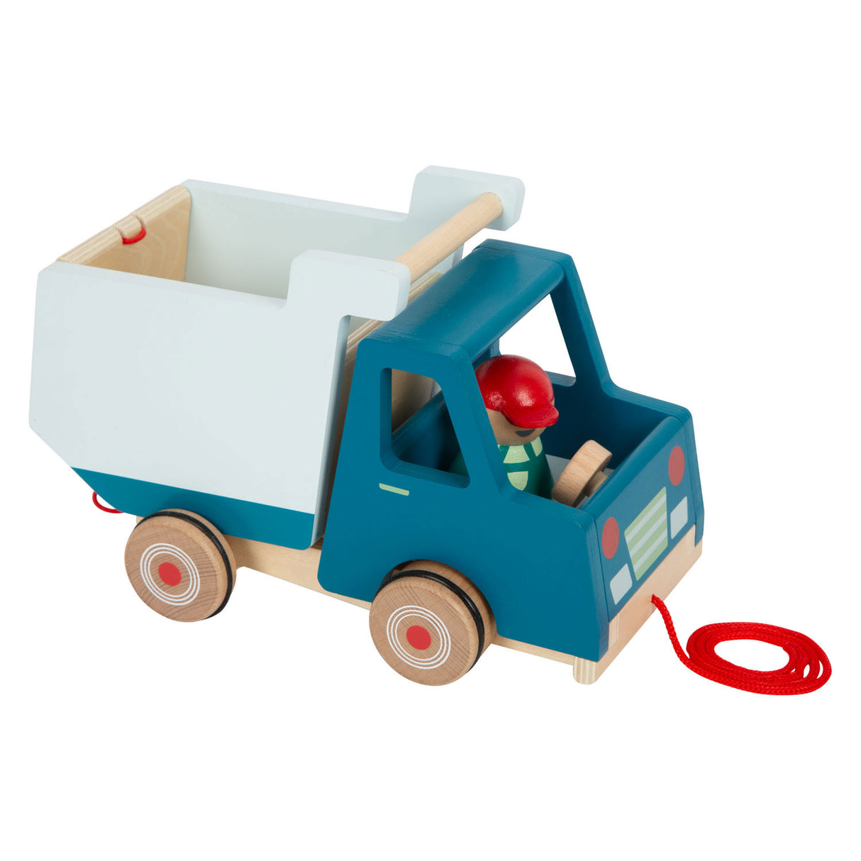Small Foot - Abschleppfigur Kipper aus Holz