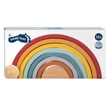 Small Foot - Regenbogen-Konstruktionsbögen aus Holz mit Kugel,