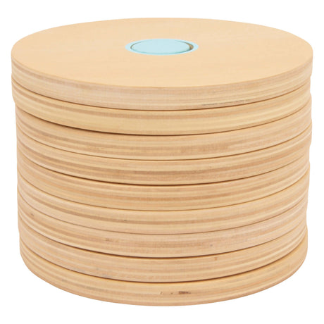 Small Foot - Holz-Stapelspiel Logisteck pädagogisch, 9-teilig.