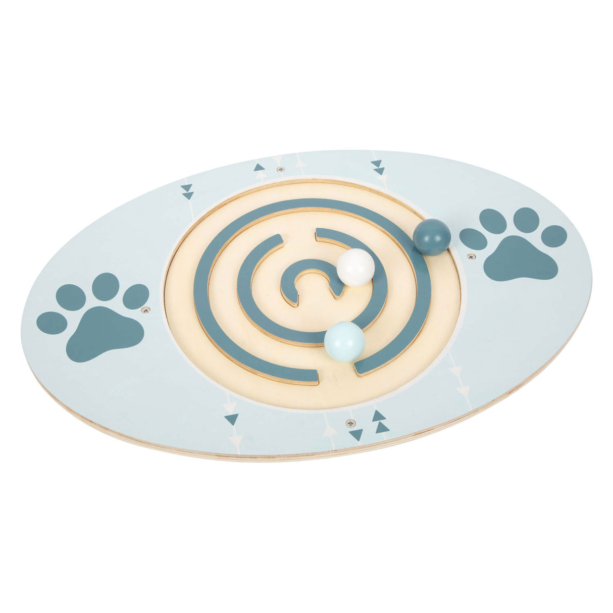 Kleng Fouss Holzbalance Board Himmel Paw, 3DLG.