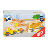 Small Foot - Holzkugelbahn Junior Baustelle, 10 Stk.