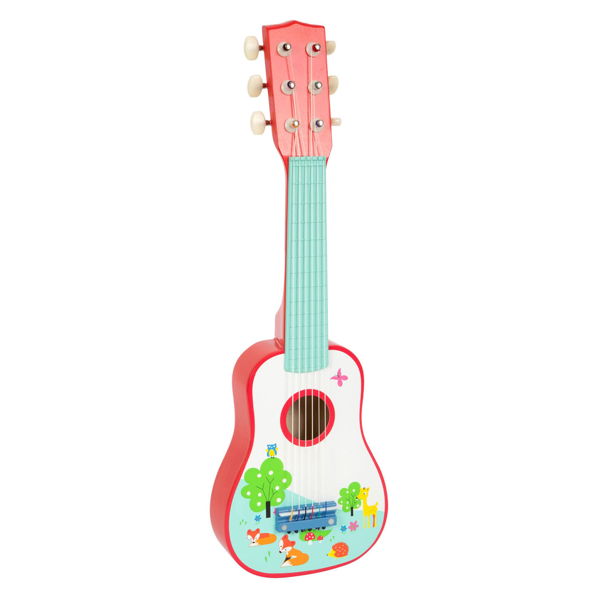 Drewniana gitara mała stóp Kleine Vos, 53 cm