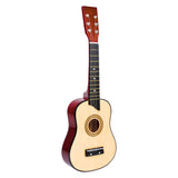 Clásico de guitarra de madera de pie pequeño, 65 cm