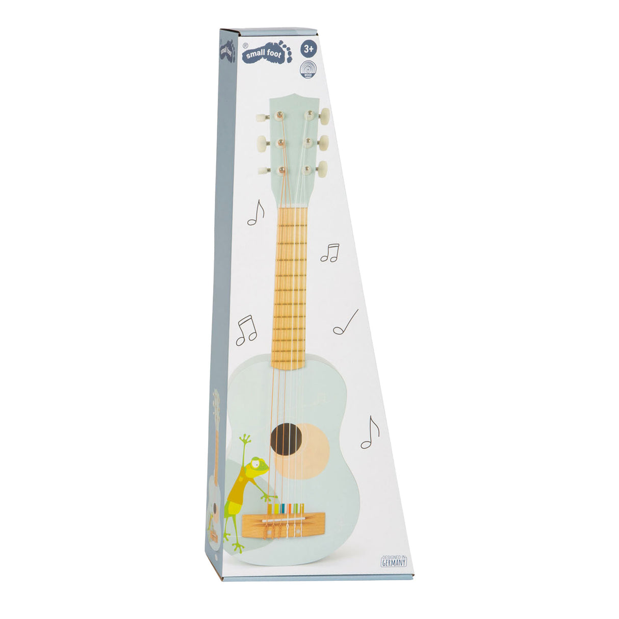 Ritoni groovy per chitarra in legno di piccoli piedi, 63 cm