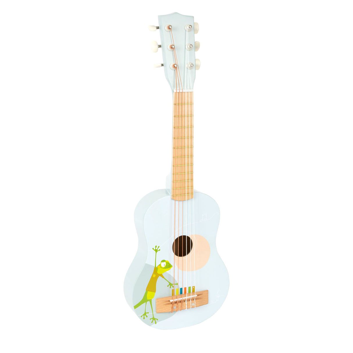 Drewniana gitara gitarowa o małej stopie, 63 cm