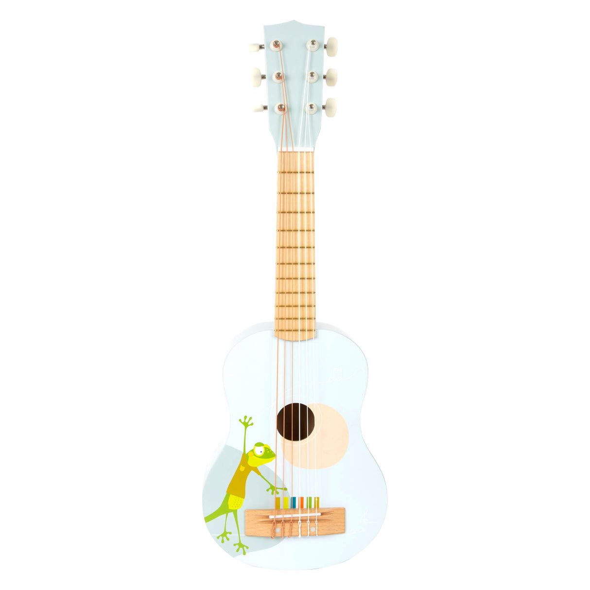 Petit pied de guitare en bois rythmes groovy, 63 cm